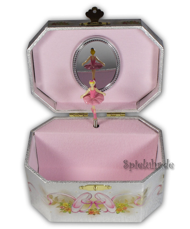 Spieluhr Schmuckk�stchen/Schmuckdose mit Ballerina