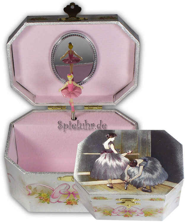 Spieluhr Schmuckk�stchen/Schmuckdose mit Ballerina