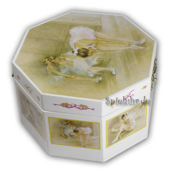 Ballerina Schmuckdose mit Spieluhr 