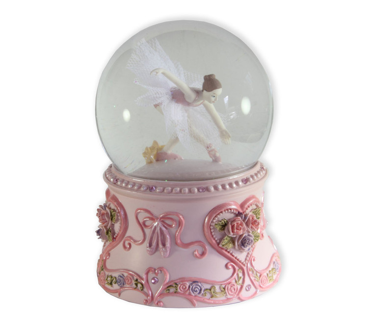 Ballerina Schneekugel mit Spieluhr