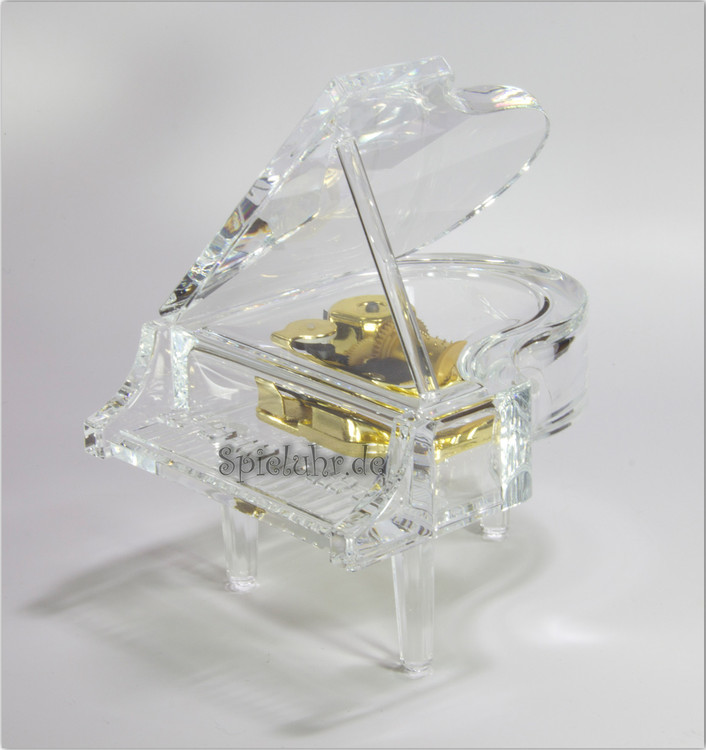 Acryl Fl�gel mit Spieluhr und w�hlbarer Melodie