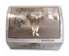 Spieluhren-Ballerina Schmuckdose Metallic