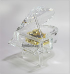 Acryl Fl�gel mit Spieluhr und w�hlbarer Melodie