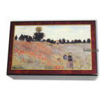 Bildlackschatulle Mohnfeld von Claude Monet 