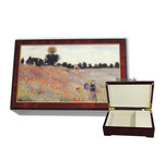 Bildlackschatulle Mohnfeld von Claude Monet 