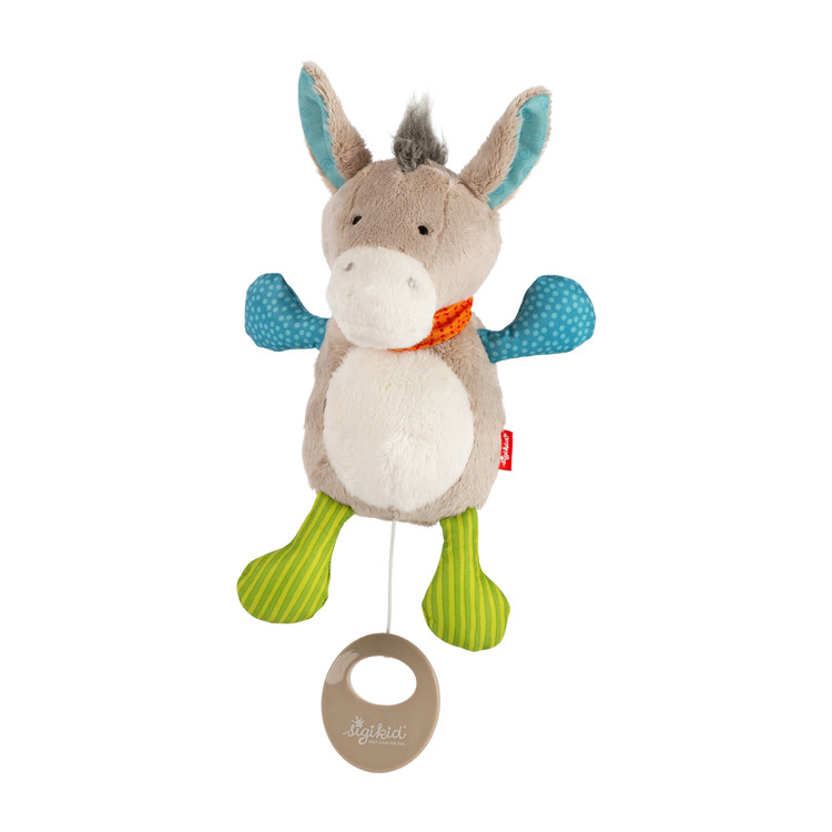 Sigikid Spieluhr Baby Kuscheltier Esel 