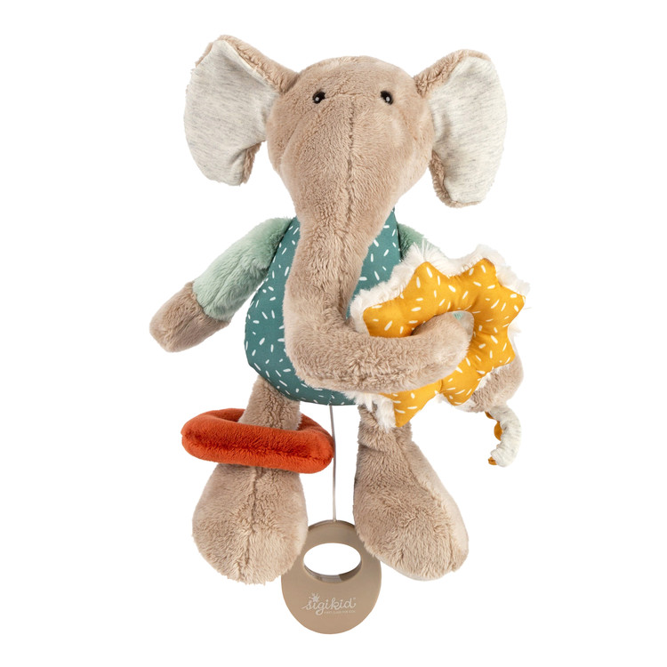 Sigikid Spieluhr Baby Kuscheltier Elefant