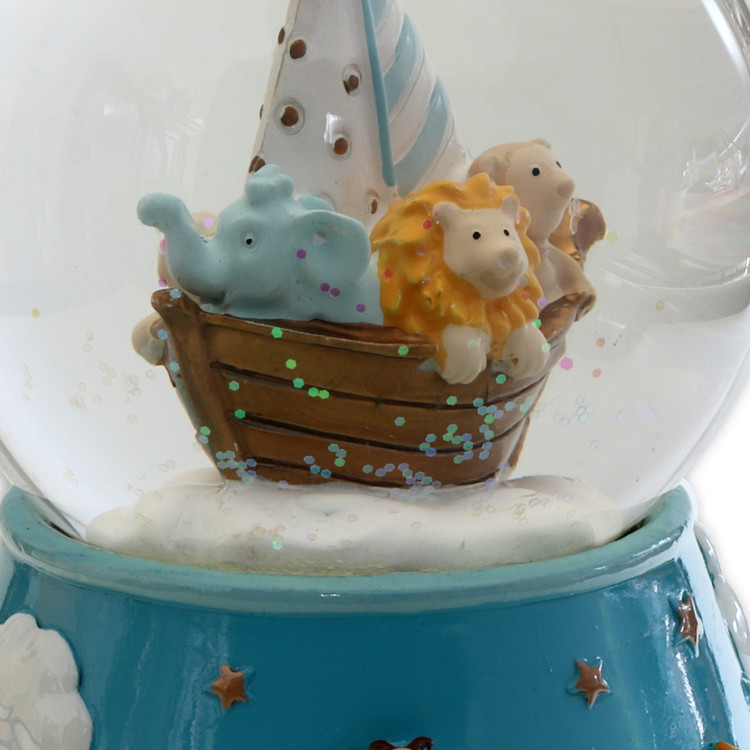 Schneekugel Arche mit Spieluhr