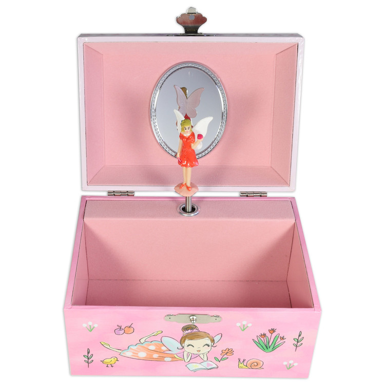 Ballerina Schmuckk�stchen mit Elfe