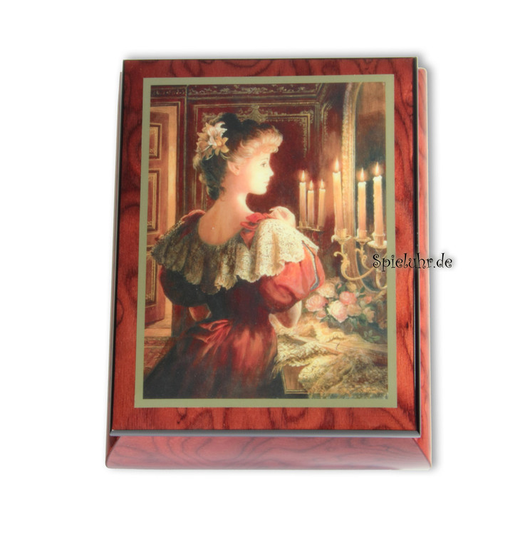 Schmuck-Schatulle Candlelight von Scatola, mit Spieluhr