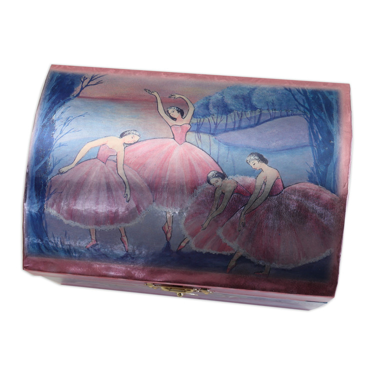 Schatulle mit Spieluhren-Ballerina