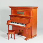 Holz Klavier Spieluhr mit w�hlbar Melodie 