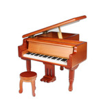 Holz Fl�gel Spieluhr mit w�hlbarer Melodie 