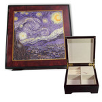 Bildlackdose Sternennacht von Vincent van Gogh mit Spie