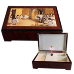 Holz Spieluhr Bildlackschatulle mit Ballerina f�r Erwac